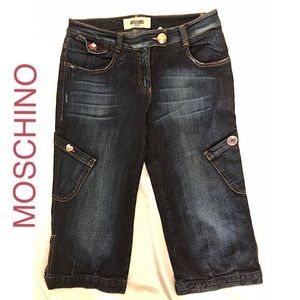 MOSCHINO Denim Capris